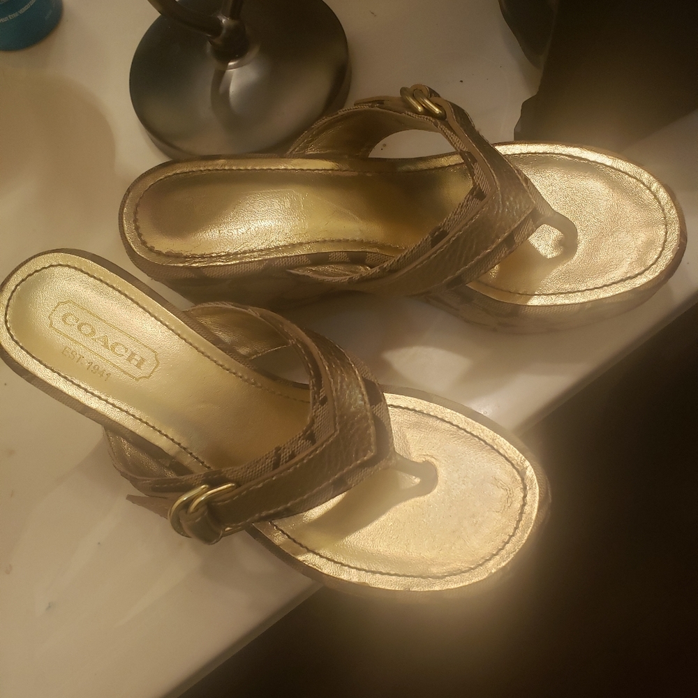 Coach Sandals SZ 6